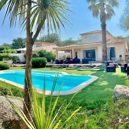 Casamirafio à Palombaggia Piscine Chauffée Et 8 à 9 Personnes Villa Porto-Vecchio (Corsica)